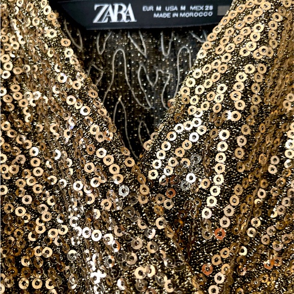 NWT ZARA MIDDI DRESS. SIZE MEDIUM - Picture 3 of 8